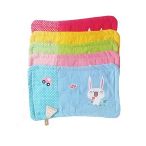 Cute Cartoon Rabbit Printed One Piece Cotton Baby Pillowcase
