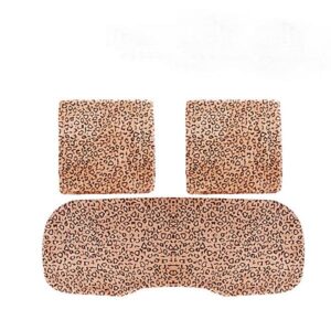 New Arrival Leopard Printed 3-Piece Car Seat Cushions