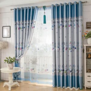 New Arrival Cute Design Kid's Grommet Top Curtain