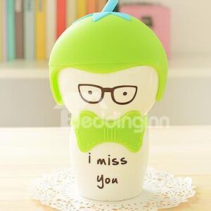 Lovely Tomato Ceramic Creative Mug With Lid