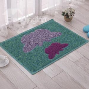 Pretty Butterfly Environmental Protection PVC Doormat