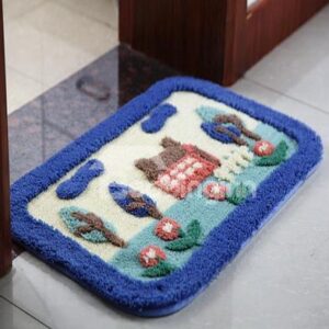 Water Absorption Suede Non-Slip Doormat