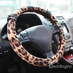 New Arrival Fantastic Leopard Printed Steering Wheel Cover