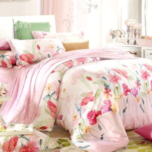 Daphne Odera Print 4-Piece Tencel Duvet Cover Sets