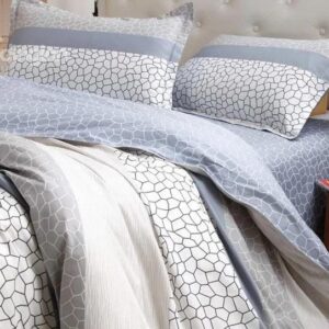 Water Cube 4-Piece Cotton Duvet Cover Sets