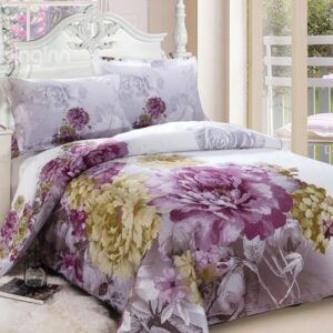 Cozy Holiday 4-Piece Cotton Duvet Cover Sets