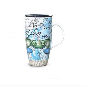 Wonderful European Painting Ceramic Creative Mug