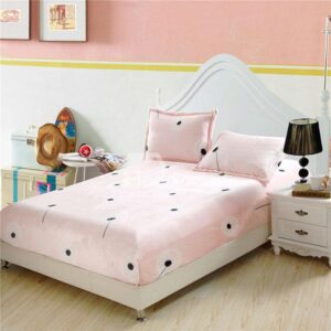 New Arrival Dandelion Printed Flannel Sheet