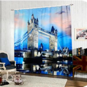 New Arrival Stunning 3D Scene Energy Saving Curtain