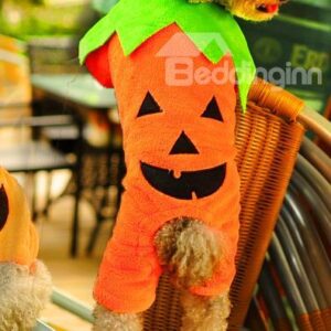 Wonderful Autumn and Winter Pumpkin Dog Clothing