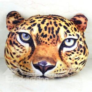 New Arrival Lovely 3D Leopard Style Throw Pillow