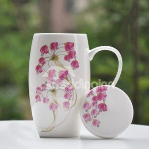 Top Popular Elegant Campanula Flower Coffee Mug