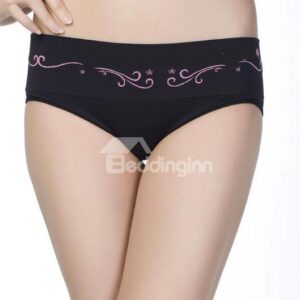 Comfy Cotton Tide Pattern Waist Hipster Panty