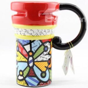 Top Quality Painted Ceramic Coffee Mug