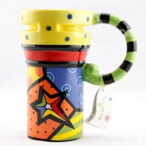 Top Classic Color Painted Ceramic Coffee Mug