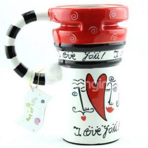 Never Fade Color Painted Ceramic Coffee Mug