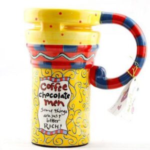 Healthy Color Painted Ceramic Coffee Mug