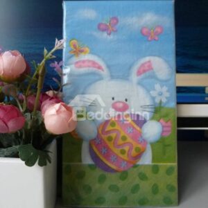 Color Printing Rabbit Eggs Paper Napkin for Easter