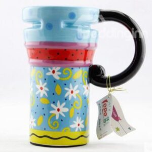 Wonderful Pretty Blue Ceramic Coffee Mug