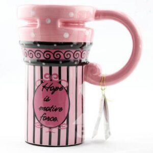 Pretty Pink Bubbles Ceramic Coffee Mug
