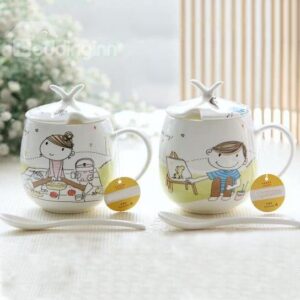 Fantastic Colorful Life Ceramic Coffee Mug for Lovers