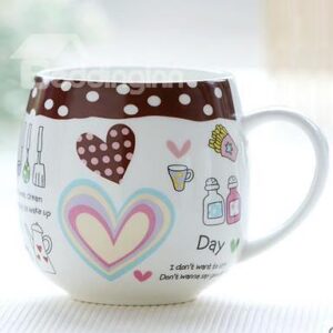 Cheap Coffee Bone China Coffee Mug for Girls