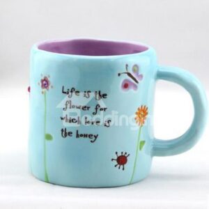 Fantastic Sky Blue Small Size Coffee Mug