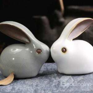 Wonderful 1-Set Lucky Rabbits for Desktop Decoration