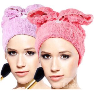 Two Pack Superstrong Water Absorption Soft Bathing Cap