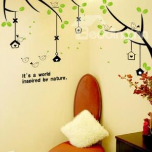 Fantastic Cheap Birdcage Wall Stickers for Kids Decoration