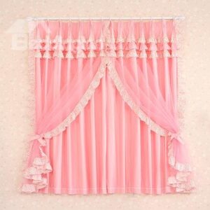 Half Shading Custom Made Cinderella Girls Room Curtain