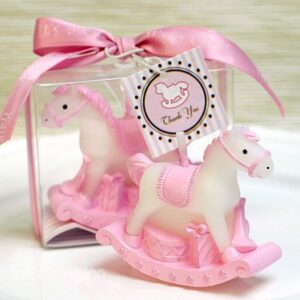Exquisite Horse Cradle Kids Birthday Candle