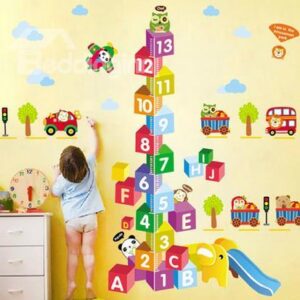 Popular Creative Measurement of Height Wall Stickers