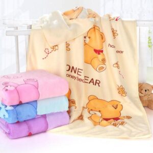Superfine Fiber Thicken Water Absorption Kids Bath Towel