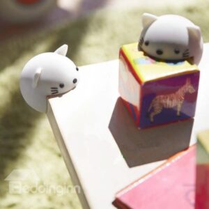 White Cat Shape Baby Edge Corner Guard Cushions