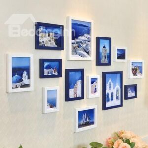 Popular European Style Wood Wall Photo Frame Set