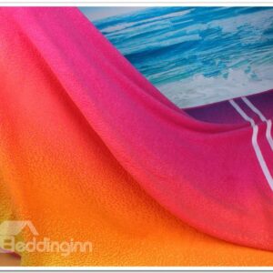 High Quality European Classical Gradient Color Bath Towel