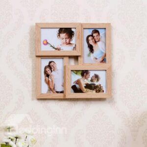 Modern Creative Combination 4-Piece Wall Photo Frame Set