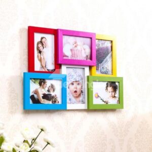 Wonderful Density Board 6-Piece Wall Photo Frame Set