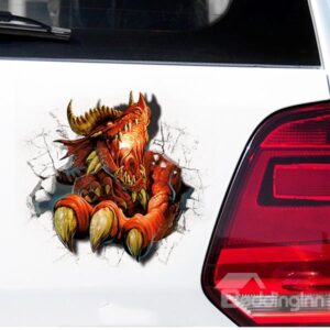 The Creative Solid 3D Fierce Dinosaur Car Stickers