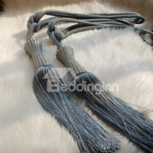 Elegant Blue Decorative Curtain Tiebacks