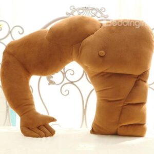 Funny Muscle Man Boyfriend Creative Throw Pillows