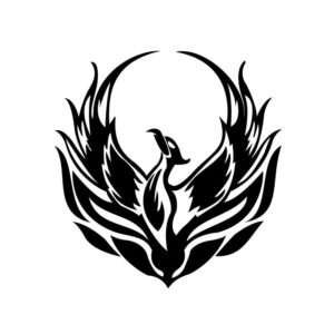 Spreading the Wings Phoenix PUC Car Sticker