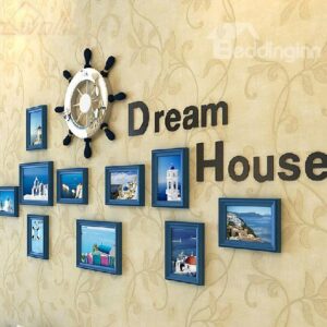 Fantastic Wood 10-Piece Wall Photo Frame Set