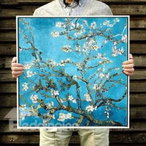 Classic Apricot Flower Van Gogh Print for Decoration