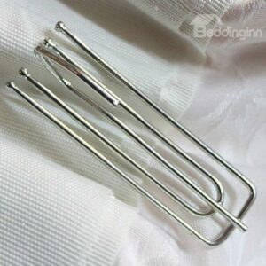 Heavy Drapery Stainless Steel Pleat Curtain Hooks