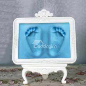 European Style New Born Baby Foot and Hand Print Frame