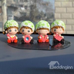 Big Head Babies Creative Car Decor