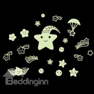 Classic Wonderful 2-Piece Luminous Wall Stickers