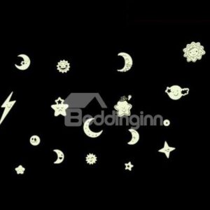 Amazing Lightning 2-Piece Luminous Wall Stickers